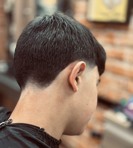 Crop cut com fade feito no Campo Belo